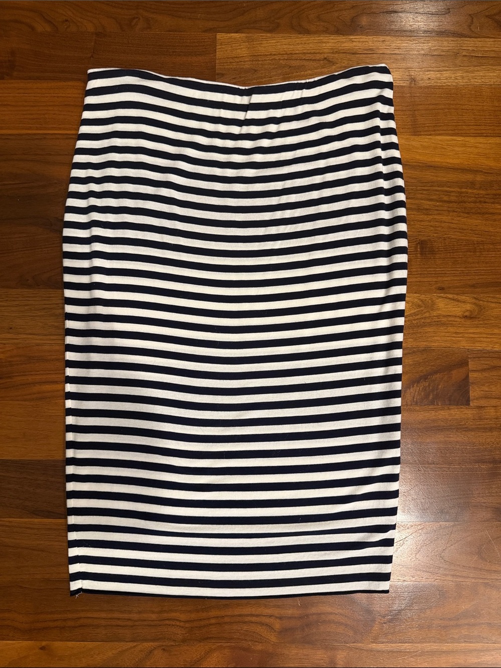 Vince Camuto - Navy/White Large Midi Pencil Skirt - from Nordstrom